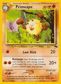Primeape 18 Southern Islands English Pokemon card