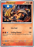 Heatmor 31/162 Temporal Forces English Pokémon card