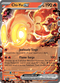 Chi-Yu ex 40/193 Paldea Evolved English Pokémon card