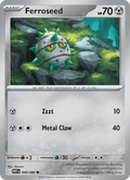Ferroseed 68/86 White Flare English Pokémon card