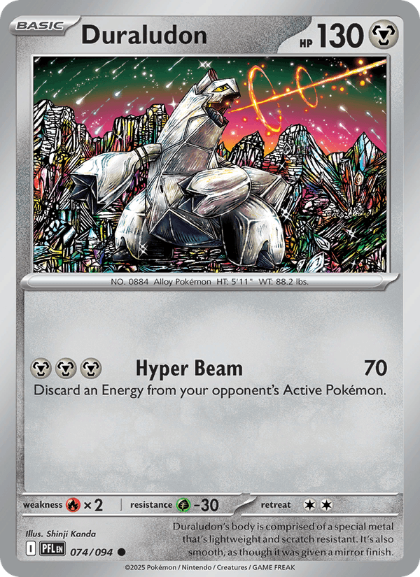 Duraludon 74/94 Phantasmal Flames English Pokémon card