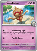 Steven's Baltoy 83/182 Destined Rivals English Pokémon card