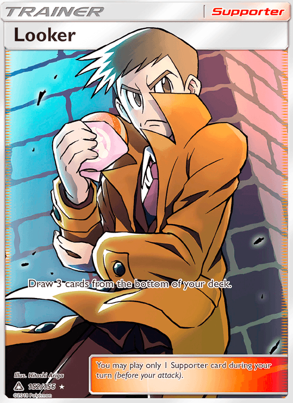 Looker 152/156 Ultra Prism English Pokémon card