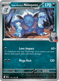 Team Rocket's Nidoqueen 116/182 Destined Rivals English Pokémon card