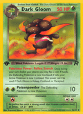 Dark Gloom 36/82 Team Rocket English Pokémon card