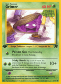 Grimer 57/82 Team Rocket English Pokémon card