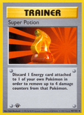 Super Potion 90/102 Base Set English Pokémon card