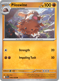 Piloswine 78/159 Journey Together English Pokémon card