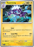 Toxtricity 72/197 Obsidian Flames English Pokémon card