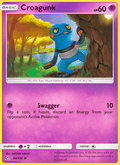 Croagunk 56/156 Ultra Prism English Pokémon card