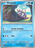 Wimpod 48/182 Paradox Rift English Pokémon card