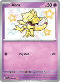 Abra 148/91 Paldean Fates English Pokémon card