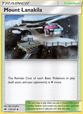 Mount Lanakila 118/147 Burning Shadows English Pokémon card