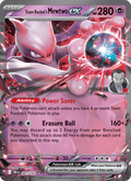 Team Rocket's Mewtwo ex 81/182 Destined Rivals English Pokémon card