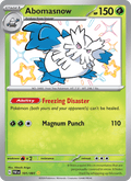 Abomasnow 101/91 Paldean Fates English Pokémon card