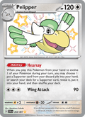 Pelipper 204/91 Paldean Fates English Pokémon card
