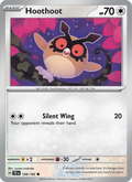 Hoothoot 126/162 Temporal Forces English Pokémon card