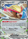 Pidgeot ex 164/197 Obsidian Flames English Pokémon card