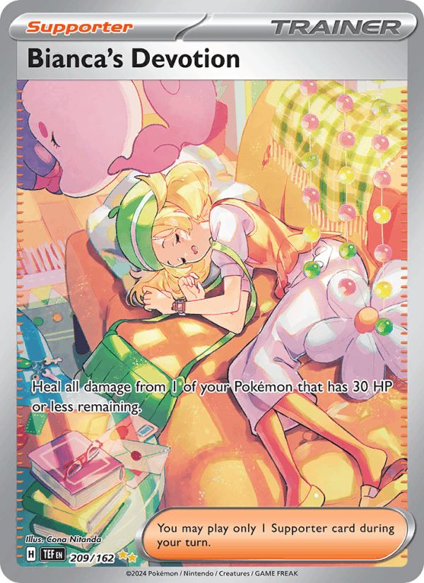 Bianca's Devotion 209/162 Temporal Forces English Pokémon card