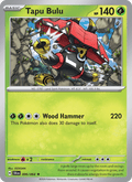 Tapu Bulu 6/64 Shrouded Fable English Pokémon card