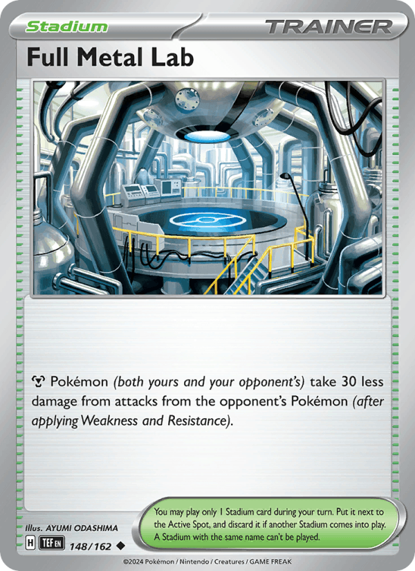 Full Metal Lab 148/162 Temporal Forces English Pokémon card