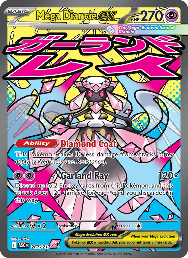 Mega Diancie ex - Ascended Heroes #267/217
