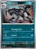 Mightyena 114/167 Twilight Masquerade English Pokémon card