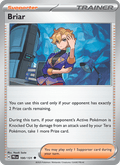 Briar 100/131 Prismatic Evolutions English Pokémon card