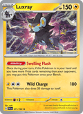 Luxray 71/193 Paldea Evolved English Pokémon card