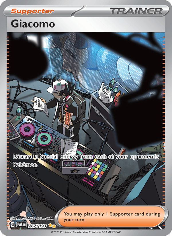 Giacomo 267/193 Paldea Evolved English Pokémon card
