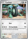 Cyclizar 157/182 Paradox Rift English Pokémon card