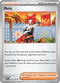Mela 167/182 Paradox Rift English Pokémon card