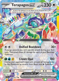 Terapagos ex 128/142 Stellar Crown English Pokémon card