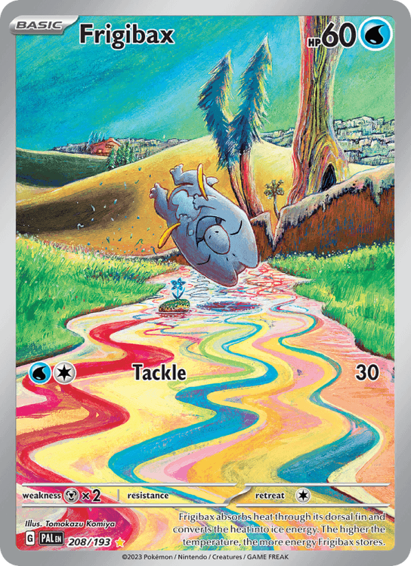Frigibax 208/193 Paldea Evolved English Pokémon card