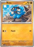 Riolu 81/142 Stellar Crown English Pokémon card