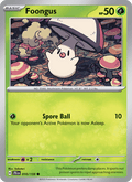 Foongus 10/159 Journey Together English Pokémon card