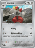 Bisharp 65/86 Black Bolt English Pokémon card