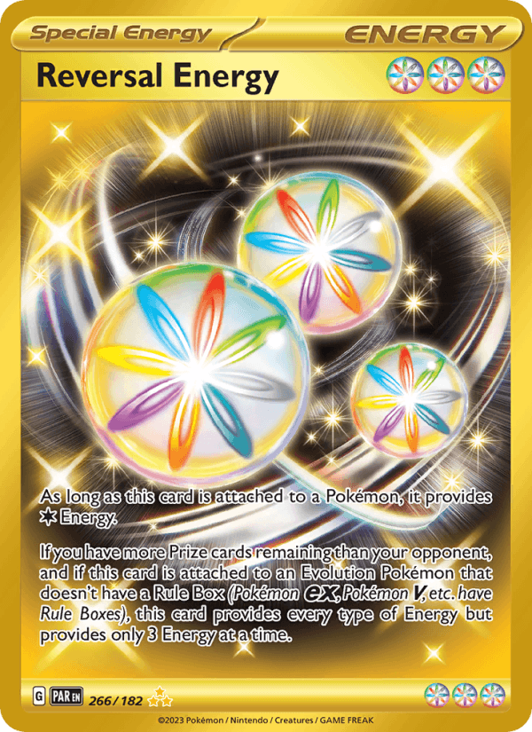 Reversal Energy 266/182 Paradox Rift English Pokémon card