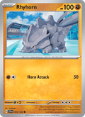 Rhyhorn 74/142 Stellar Crown English Pokémon card