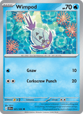 Wimpod 25/86 Chaos Rising English Pokémon card