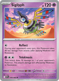 Sigilyph 38/86 White Flare English Pokémon card