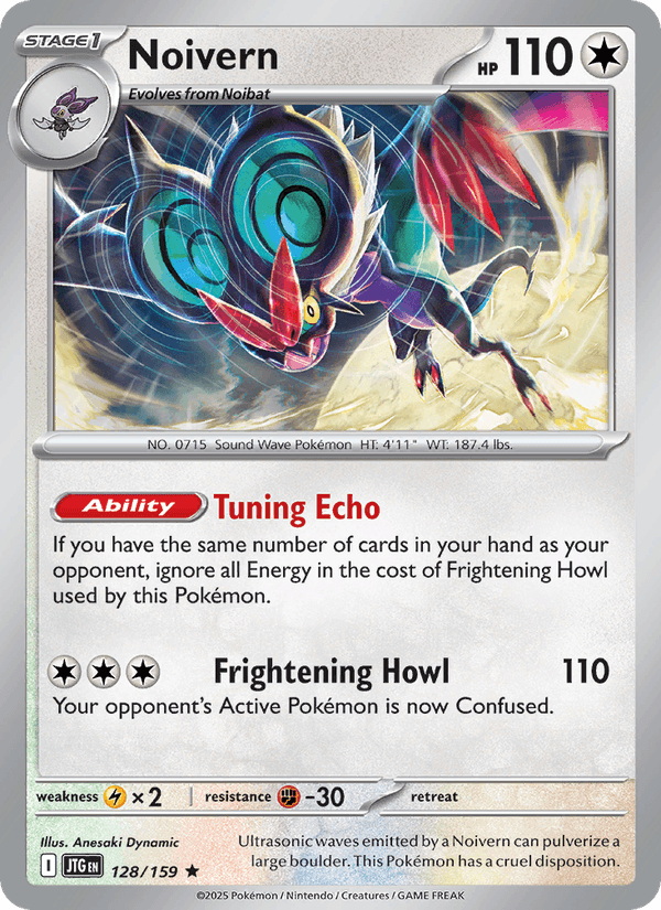 Noivern 128/159 Journey Together English Pokémon card