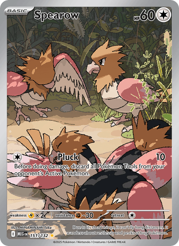 Spearow 151/132 Mega Evolution English Pokémon card