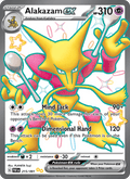 Alakazam ex 215/91 Paldean Fates English Pokémon card