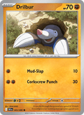 Drilbur 45/86 Black Bolt English Pokémon card