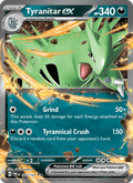 Tyranitar ex 64/131 Prismatic Evolutions English Pokémon card