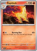 Rapidash 20/142 Stellar Crown English Pokémon card