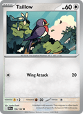 Taillow 156/182 Destined Rivals English Pokémon card