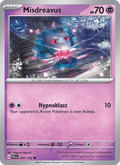 Misdreavus 87/193 Paldea Evolved English Pokémon card