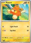 Pawmi 74/198 Scarlet & Violet English Pokémon card
